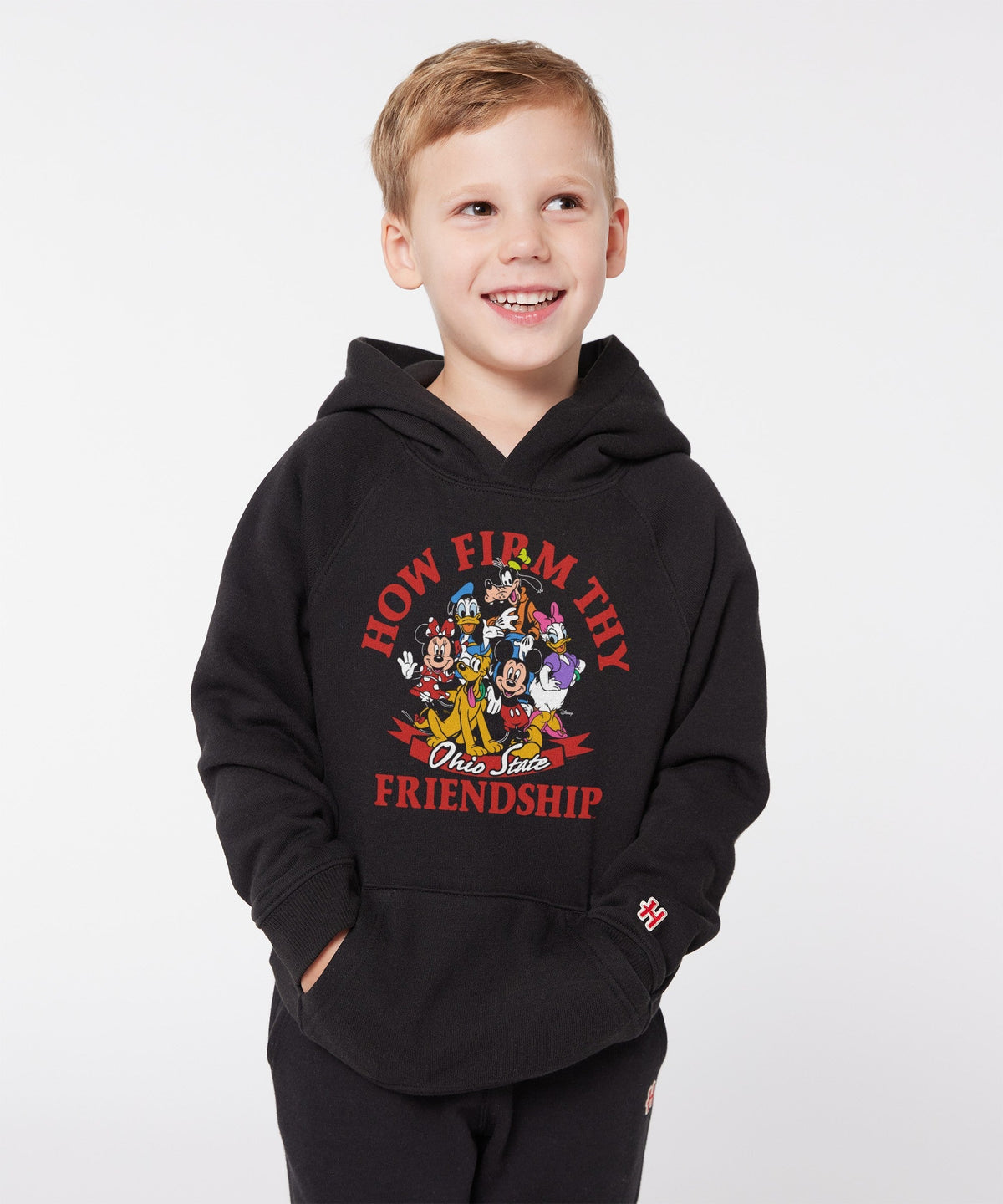 Youth Mickey And Friends x Ohio State Hoodie product image 3